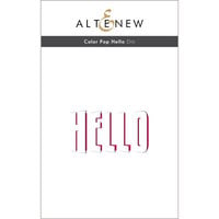 Altenew - Dies - Color Pop Hello