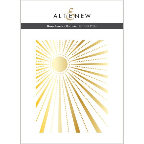 Altenew - Hot Foil Plate - Here Comes The Sun
