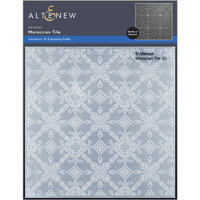 Altenew - Embossing Folder - 3D - Moroccan Tile