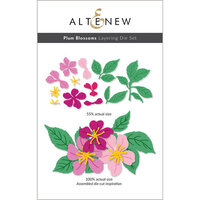 Altenew - Layering Dies - Plum Blossoms