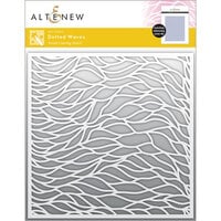 Altenew - Simple Coloring Stencil - Dotted Waves