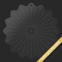 Altenew - Stampwheel - Grid Flip Plate - Radial