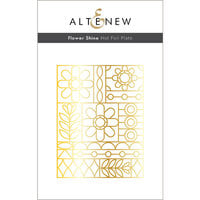 Altenew - Hot Foil Plate - Flower Shine