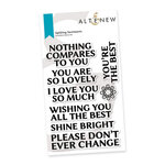 Altenew - Clear Photopolymer Stamps - Uplifting Sentiments