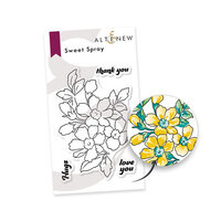 Altenew - Clear Photopolymer Stamps - Sweet Spray