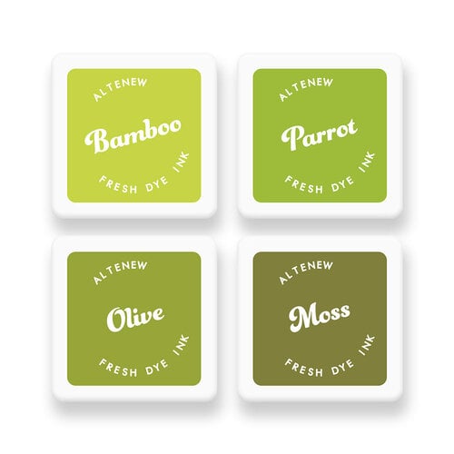 Altenew - Fresh Dye Ink Pad - Mini Cube Set - Tropical Forest