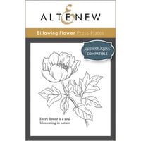 Altenew - Press Plates - Billowing Flower