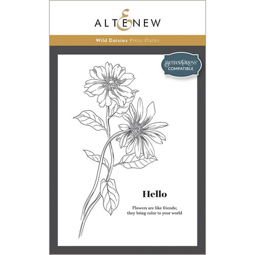 Altenew - Press Plates - Wild Daisies