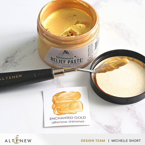 Altenew - Shimmer Relief Paste - Enchanted Gold Altenew - Shimmer Relief Paste - Enchanted Gold