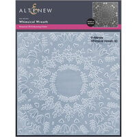 Altenew - Embossing Folder - 3D - Whimsical Wreath Builder