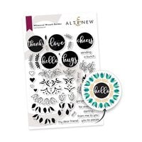 Altenew - Clear Photopolymer Stamps - Whimsical Wreath Builder