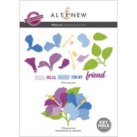 Altenew - Layering Dies - Craft A Flower - Hibiscus