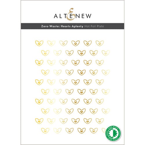 Altenew - Hot Foil Plates - Zero-Waste - Hearts Aplenty