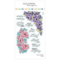image of Alex Syberia Designs - Dies - Peony Corners