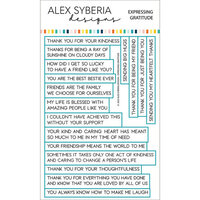 Alex Syberia Designs - Dies - Expressing Gratitude