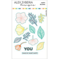 Alex Syberia Designs - Dies - Happy Blooms