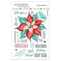 Alex Syberia Designs - Dies - Festive Poinsettia