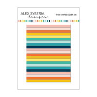 Alex Syberia Designs - Dies - Thin Stripes Coverplate