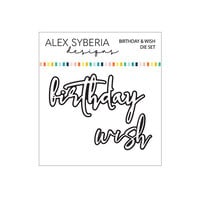 Alex Syberia Designs - Dies - Birthday And Wish