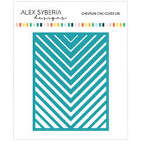 Alex Syberia Designs - Dies - Chevron Chic Cover Plate