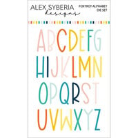Alex Syberia Designs - Dies - Foxtrot Alphabet