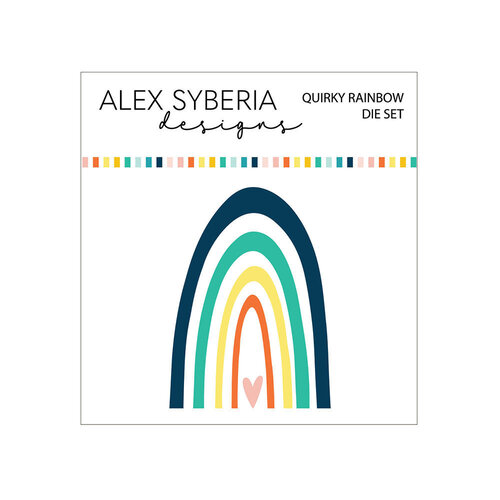 Alex Syberia Designs - Dies - Quirky Rainbow