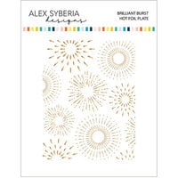 Alex Syberia Designs - Hot Foil Plate - Brilliant Burst