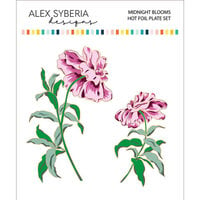 Alex Syberia Designs - Hot Foil Plate - Midnight Blooms