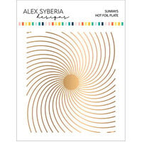 Alex Syberia Designs - Hot Foil Plate - Sunrays