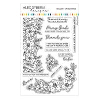 Alex Syberia Designs - Clear Photopolymer Stamps - Bouquet Of Blessings