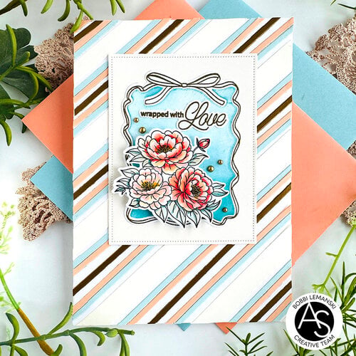 Alex Syberia Designs - Clear Photopolymer Stamps - Wrapped With Love