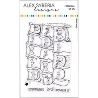 Alex Syberia Designs - Clear Photopolymer Stamps - From All Of Us