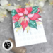 Alex Syberia Designs - Clear Photopolymer Stamps - Festive Poinsettia