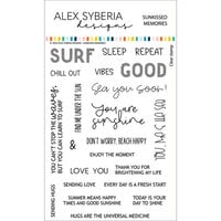 Alex Syberia Designs - Clear Photopolymer Stamps - Sunkissed Memories