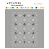 Alex Syberia Designs - Stencils - Trendy Pattern