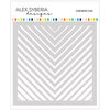 Alex Syberia Designs - Stencils - Chevron Chic