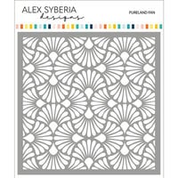 Alex Syberia Designs - Stencils - Pureland Fan
