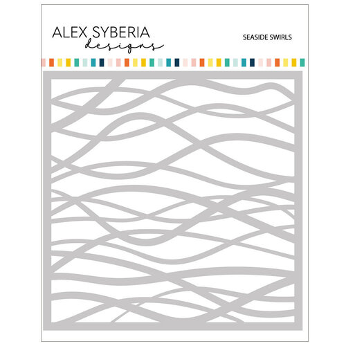 Alex Syberia Designs - Stencils - Seaside Swirls