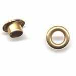 American Tag - Lost Art Treasures 3/16"""""""" Eyelets - Brass, CLEARANCE