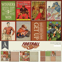 Authentique Paper - All-Star Collection - 12 x 12 Collection Pack - Football