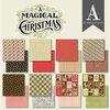 Authentique Paper - A Magical Christmas Collection - 6 x 6 Paper Pad Bundle