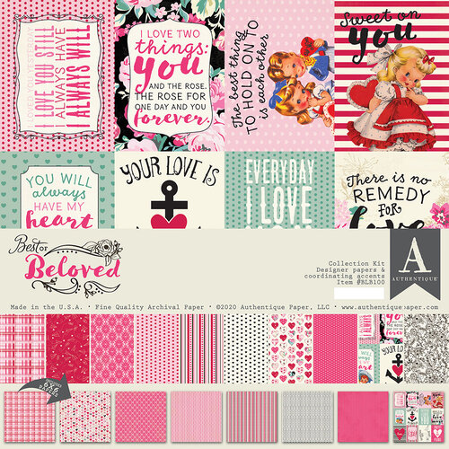Authentique Paper - Best of Beloved Collection - Collection Kit