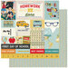 Authentique Paper - Scholastic Collection - 12 x 12 Double Sided Paper - Number Seven