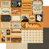 Authentique Paper - Halloween - Calendar Collection - 12 x 12 Double Sided Paper - October Sentiments