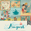 Authentique Paper - Calendar Collection - 12 x 12 Collection Pack - August