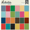 Authentique Paper - Calendar Collection - 12 x 12 Paper Pad - Solids Pad