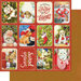Authentique Paper - Christmas Greetings Collection - 12 x 12 Double Sided Paper - Number One