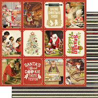 Authentique Paper - Christmas Greetings Collection - 12 x 12 Double Sided Paper - Number Five