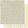 Authentique Paper - Confection Collection - 12 x 12 Double-Sided Paper - Number One
