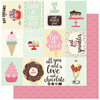 Authentique Paper - Confection Collection - 12 x 12 Double-Sided Paper - Number Four